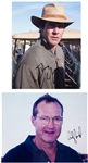 Quaid Brothers Signed 8 x 10 Photos (2) – Dennis and Randy Quaid (BAS)