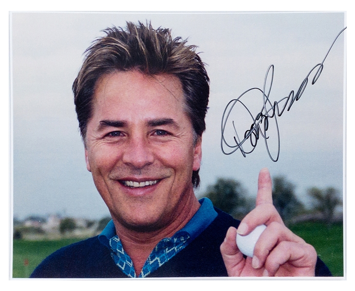 Don Johnson Signed 8 x 10 Photo (BAS)