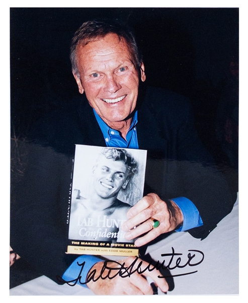 Tab Hunter Signed 8 x 10 Photo - <em>Tab Hunter Confidential</em>(BAS)