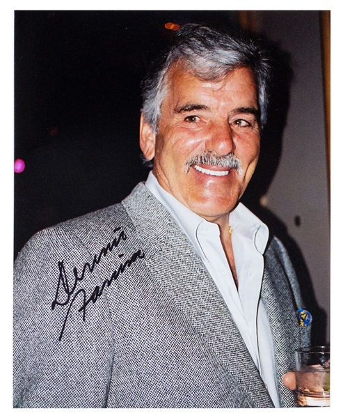 Dennis Farina Signed 8 x 10 Photo (BAS)