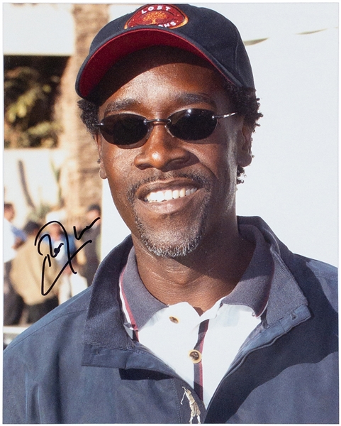 Don Cheadle Signed 8 x 10 Photo - <em>Avengers</em>(BAS)