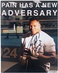 Boxing Champions Signed 8 x 10 Photos (7) With Sugar Ray Leonard, Larry Holmes and Oscar De La Hoya (BAS)