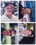 Boxing Champions Signed 8 x 10 Photos (7) With Sugar Ray Leonard, Larry Holmes and Oscar De La Hoya (BAS)