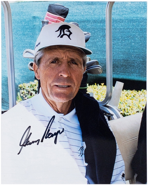 Gary Player Signed 8 x 10 Photo – 9-Time Major Winner (BAS)