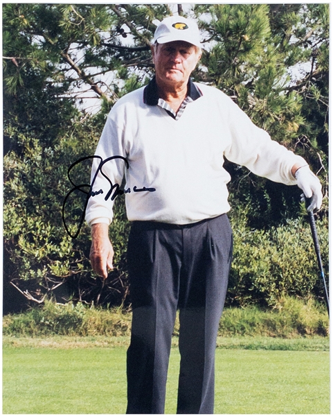 Jack Nicklaus Signed 8 x 10 Photo (BAS)