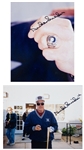 Duke Snider Signed 8 x 10 Photos – Incl. Photo of His Baseball Hall of Fame Ring! (BAS)