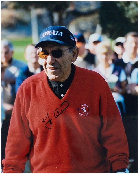 Yogi Berra Signed 8 x 10 Photo – New York Yankees Hall of Famer (BAS)