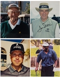 PGA Championship Winners Signed 8 x 10 Photo Collection of 14 Incl. Gary Player and Hal Sutton (BAS)