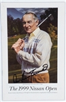 Major Champion Golfers Signed Programs (4) Incl. Floyd, O'Meara, Couples, and Finsterwald (BAS)
