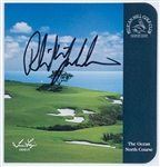 Phil Mickelson Signed Golf Scorecard (BAS) Plus 8 x 10 Photo