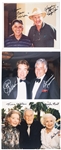 Multi-Signed Hollywood and TV Stars Signed 8 x 10 Photo Collection of 15 (BAS) Incl. Barbara Sinatra, Joe Mantegna, Robert Wagner and Many More!