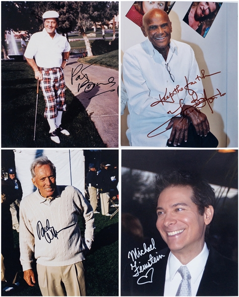 Classic Singers and Crooners Signed 8 x 10 Collection of 21 (BAS) Incl. Harry Belafonte, Wayne Newton, Pat Boone and Others