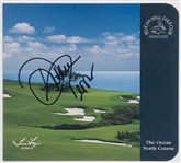 Male and Female Golf Superstars Signed Scorecard Collection of 15 (BAS) (Each Comes With 8 x 10 of Golfer) Incl. Lee Trevino, Fred Couples, David Duval and Others