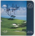 Male and Female Golf Superstars Signed Scorecard Collection of 15 (BAS) (Each Comes With 8 x 10 of Golfer) Incl. Lee Trevino, Fred Couples, David Duval and Others
