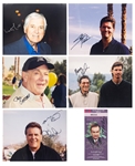 News Anchors, Talk Show, and Game Hosts Signed Photo Collection of 17 (BAS) Incl. Walter Cronkite, Bill O-Reilly, Tom Brokaw and Others