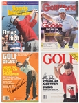 Golf Major Winners and Champions Signed Magazine Collection of 13 Incl. Tom Kite, John Daly, Paul Azinger and More!