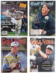 Golf Major Winners and Champions Signed Magazine Collection of 13 Incl. Tom Kite, John Daly, Paul Azinger and More!