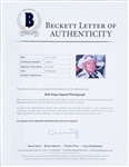 Bob Hope Signed 8 x 10 Photo (BAS)