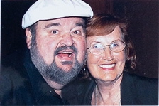 Dom Deluise Signed 8 x 10 Photo (BAS)