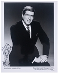 Singers and Composers Signed Photo Collection of 8 (BAS) Incl. Johnny Mathis, Marvin Hamlisch and Others