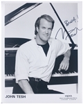 Singers and Composers Signed Photo Collection of 8 (BAS) Incl. Johnny Mathis, Marvin Hamlisch and Others