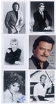Singers and Composers Signed Photo Collection of 8 (BAS) Incl. Johnny Mathis, Marvin Hamlisch and Others
