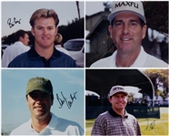 PGA Golfers Signed 8 x 10 Photo Collection of 80 (BAS) Incl. Chi-Chi Rodriguez, Colin Montgomery, Billy Mayfair and Many, Many More!