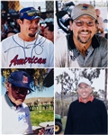 Baseball Hall Of Famer and Superstars Signed 8 x 10 Photo Collection of 44 Incl. Ryne Sandberg, Lou Brock, Joe Morgan, Joe Torre and Others! (BAS)