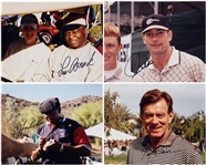 Baseball Hall Of Famer and Superstars Signed 8 x 10 Photo Collection of 44 Incl. Ryne Sandberg, Lou Brock, Joe Morgan, Joe Torre and Others! (BAS)