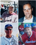 Baseball Hall Of Famer and Superstars Signed 8 x 10 Photo Collection of 44 Incl. Ryne Sandberg, Lou Brock, Joe Morgan, Joe Torre and Others! (BAS)