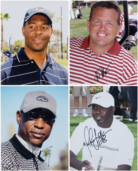 NFL Hall Of Famers and Superstars Signed 8 x 10 Collection of 45 Incl. Dick Butkus, Marcus Allen, Jim Plunkett and More! (BAS)