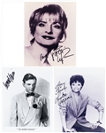 Actors and Actresses Signed Photo Collection of 34 (BAS) Incl. Susan Anton, Rita Moreno, Joan Rivers and Others