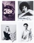 Actors and Actresses Signed Photo Collection of 34 (BAS) Incl. Susan Anton, Rita Moreno, Joan Rivers and Others