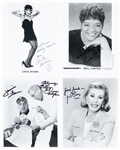 Actors and Actresses Signed Photo Collection of 34 (BAS) Incl. Susan Anton, Rita Moreno, Joan Rivers and Others
