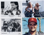 Country Artists Signed Photos Collection of 23 (BAS) Incl. Wynonna Judd, Marie Osmond, Mel Tillis and Many Others