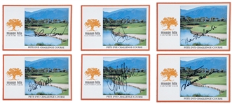 LPGA Golfers Signed Scorecard Collection of 28 (BAS) Incl. Nancy Lopez, Dottie Pepper and Karrie Webb. 