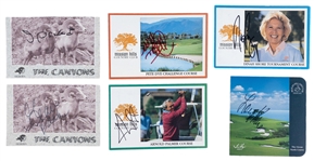 LPGA Golfers Signed Scorecard Collection of 28 (BAS) Incl. Nancy Lopez, Dottie Pepper and Karrie Webb. 
