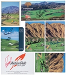 U.S. Open Winners Signed Golf Scorecard Collection of 7 (BAS) Incl. Fuzzy Zoeller and Jack Fleck