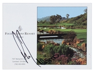 Open Championship Winners Signed Golf Scorecard  Group of 4 (BAS) – With Lee Trevino and Mark O'Meara
