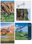 Open Championship Winners Signed Golf Scorecard  Group of 4 (BAS) – With Lee Trevino and Mark O'Meara