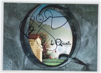 Rush Limbaugh Signed Golf Scorecard (BAS) 