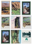Multi-Sport Signed Golf Scorecard Group of 9 (BAS) – Incl. Pete Sampras and Bruce Jenner