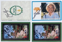 NFL Hall of Famers and Superstars Signed Golf Scorecard Collection of 25 (BAS) Incl. Unitas, Butkus Meredith