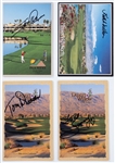 Actors, Actresses, Comedians and News Anchors Signed Golf Scorecards Group of 22 (BAS) Incl. Cheryl Ladd, Lee Majors and Dennis Farina