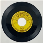 Johnny Cash Sun Records 45 RPM Singles Collection of Four Incl. Sun 241 ”I Walk the Line” and Sun 281 “Big River”