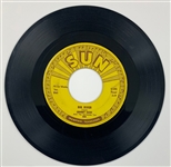 Johnny Cash Sun Records 45 RPM Singles Collection of Four Incl. Sun 241 ”I Walk the Line” and Sun 281 “Big River”