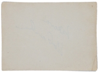 1955 Elvis Presley Signed Autograph Book Page (BAS)