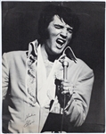 Elvis Presley 1970's Las Vegas Concert Souvenir Menu and Photo Collection (8 Pieces)