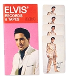 Incredible 1969 Elvis Presley Opening Night Complete VIP Box Set Signed by Elvis Presley, Priscilla Presley, Vernon Presley, Colonel Tom Parker, James Burton and Six Others! (BAS)