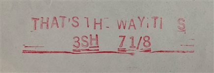 1970 <em>Elvis: That's the Way It Is</em> Three Sheet Movie Poster – Starring Elvis Presley
